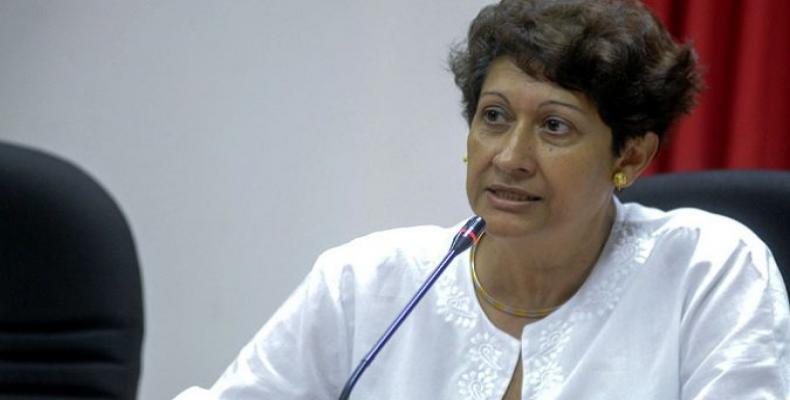 Education Minister Ena Elsa Velázquez