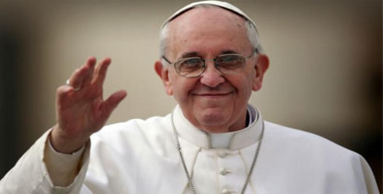 La Papo Francisko sendis sian kristnaskan porpacan parolon