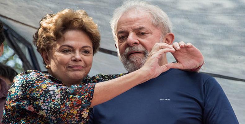 Dilma Rousseff e Inacio Lula Da Silva