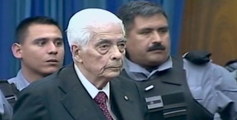 Argentinean general dies in Buenos Aires prison. Photo: AP