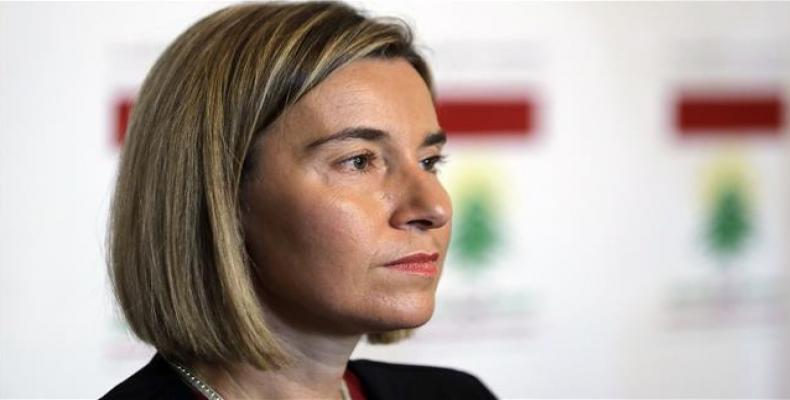 European Union Foreign Policy Chief Federica Mogherini