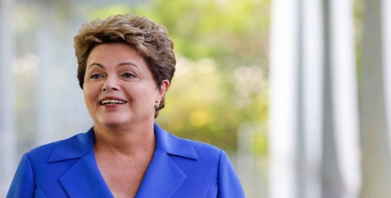 Presidenta de Brasil, Dilma Rousseff,
