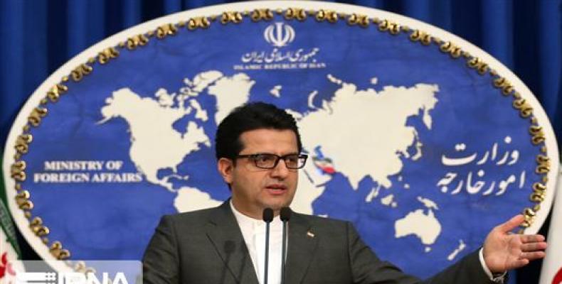 Iran's Foreign Ministry Spokesman Abbas Mousavi.  (Photo: Press TV)