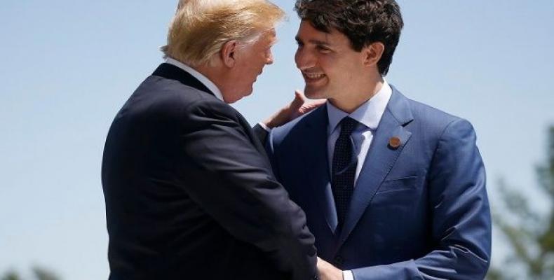 Justin Trudeau government decided to follow the footsteps of the United States on calling for a coup and intervention in Venezuela.  Photo: Reuters