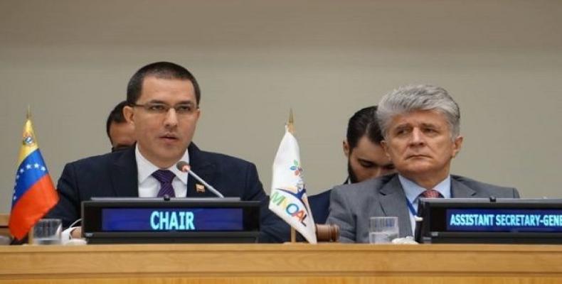 Jorge Arreaza denounced the violation of the Charter of the United Nations.  (Photo: teleSUR)