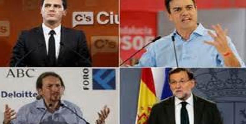 Principales personajes de la actual política en España