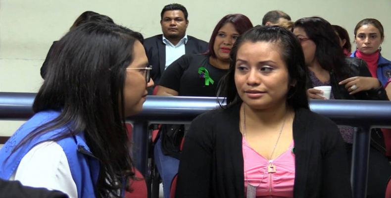 Salvadoran rape survivor, Evelyn Hernandez.  (Photo: AP)