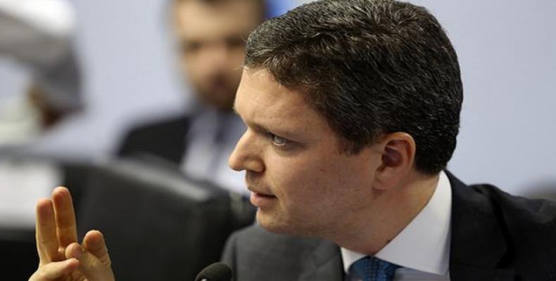 Brazilian minister Fabiano Silveira Brazilian minister Fabiano Silveira