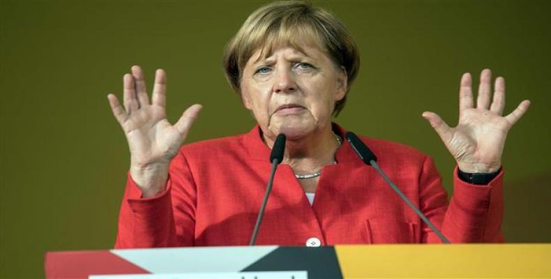 German Chancellor Angela Merkel