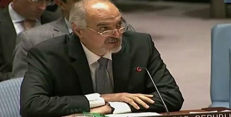 Representante permanente de Siria ante la ONU, Bashar Al Jaafari