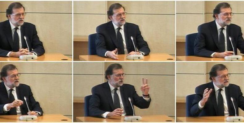 Rajoy en el juicio