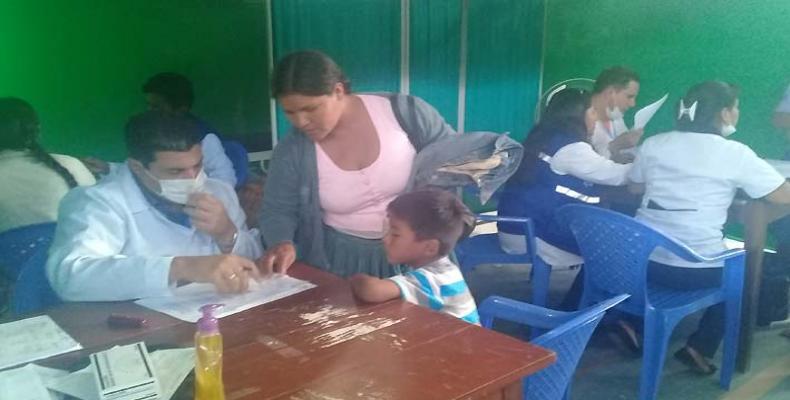 Brigada Médica Cubana en Bolivia.Foto/Archivo.