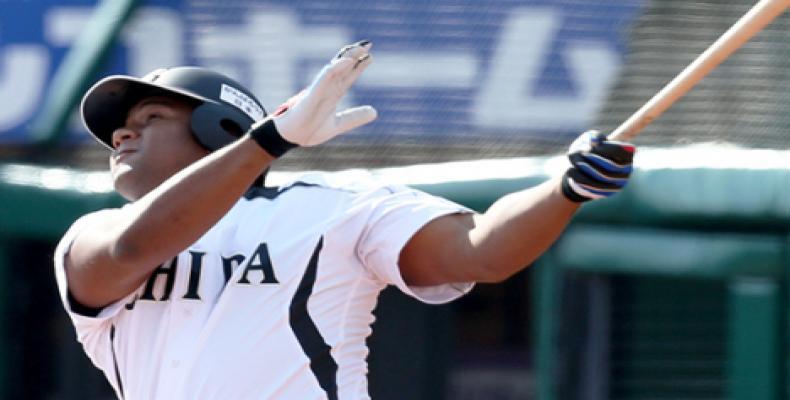 La FCB a passé des accords semblables avec d'autres pays. Sur la photo: Alfredo Despaigne embauché dans la Ligue japonaise de baseball.