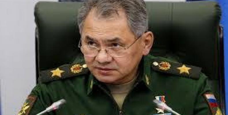 Russian Defense Minister Sergey Shoigu