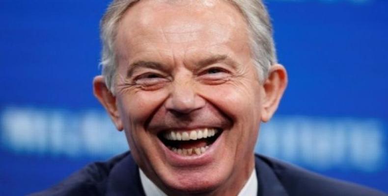 Former British Prime Minister Tony Blair