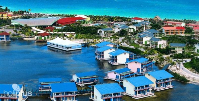 Vue aérienne de l'hôtel Meliá Cayo Coco