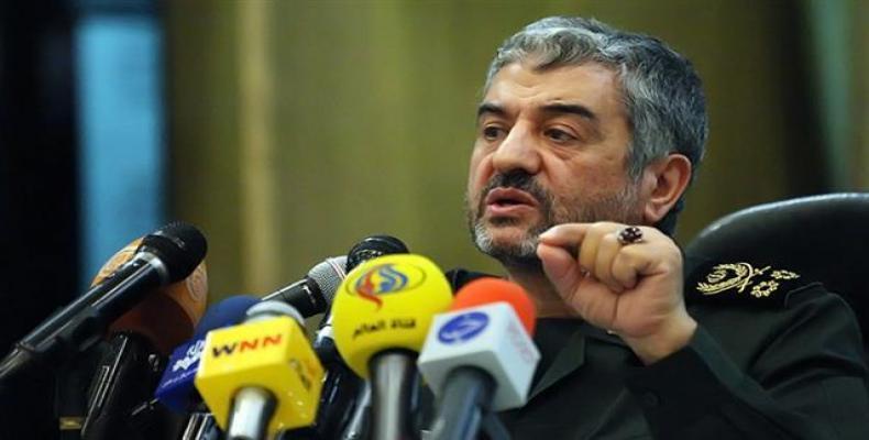 Major General Mohammad Ali Jafari, chief commander of Iran’s Islamic Revolution Guards Corps (IRGC).  Photo: Press TV