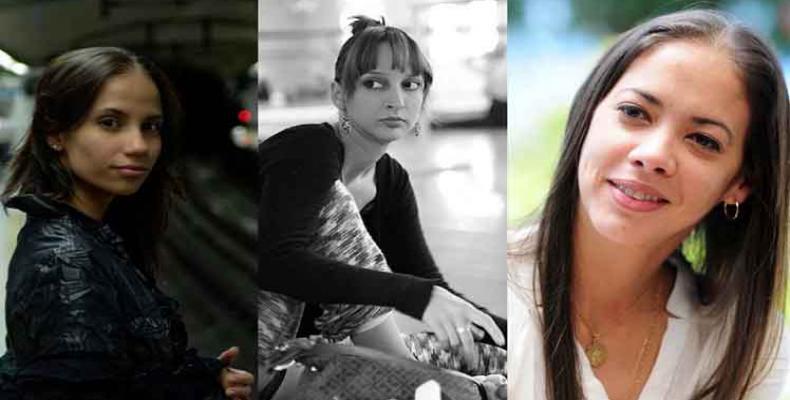 Anett Delgado, Sadaise Arencibia y Grettel Morejón. Foto: PL.