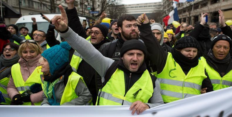 Protestas de los Chalecos amarillos en Francia