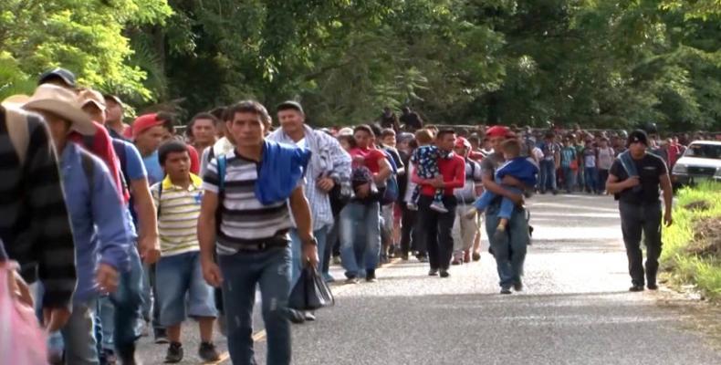 Mexico deploys 200 agents to southern border in Chiapas.  Photo: Democracy Now