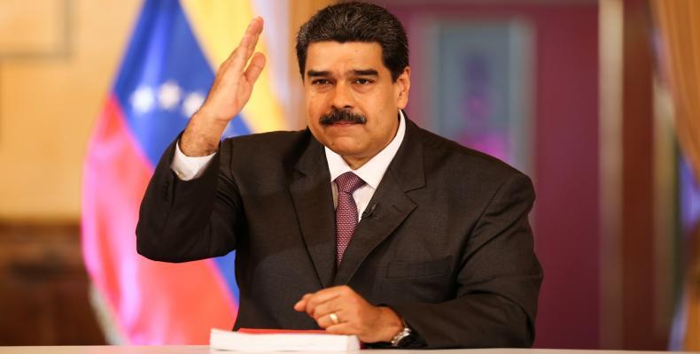 Resaltó Maduro que el gesto busca consolidar el proceso de concertación entre todos los sectores del país.Foto:Internet.