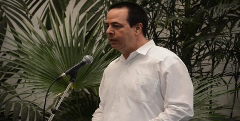 José Angel Portal Miranda, ministro de Salud Pública de Cuba.Foto:@PresidenciaCuba