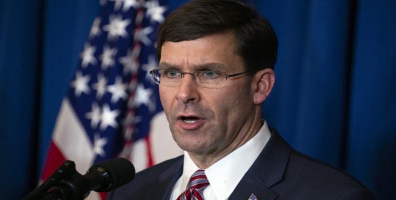 Secretario de Defensa de EE.UU., Mark Esper