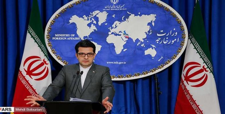 Iran's Foreign Ministry Spokesman Abbas Mousavi.  (Photo: Press TV)
