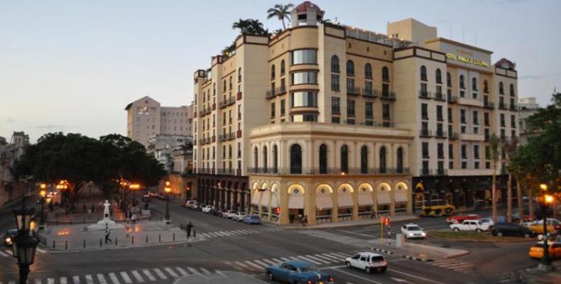 Hotel Parque Central de La Habana cumple este lunes 20 años.Foto:PL.