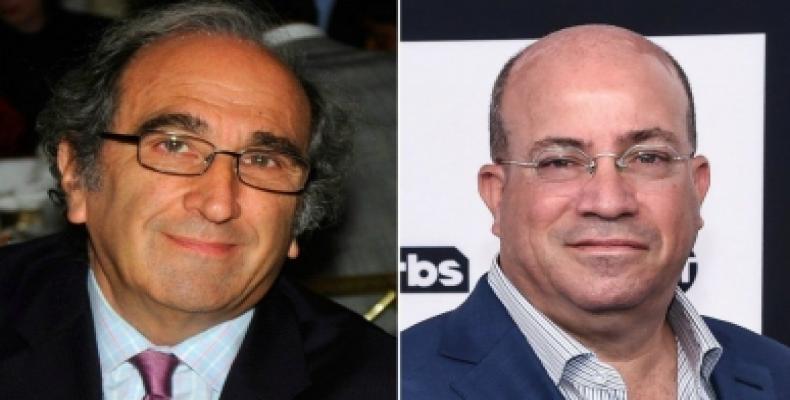 Andy Lack y Jeff Zucker. Composición tomada de Cubasí