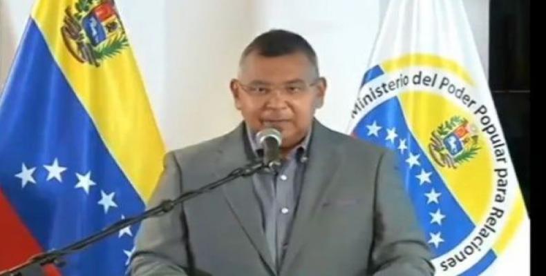 Venezuelan Minister of Interior Nestor Reverol.  (Photo: Screen Grab Ministry of Interior)