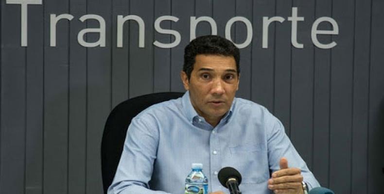 Rodríguez Dávila ratificó el interés del país de mejorar la Infraestructura Ferroviaria. Foto: Marcelino VÁZQUEZ HERNÁNDEZ