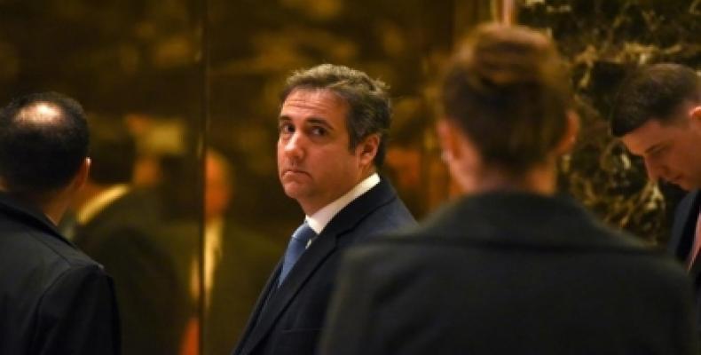 El abogado de Trump, Michael Cohen.Imágen:Internet.