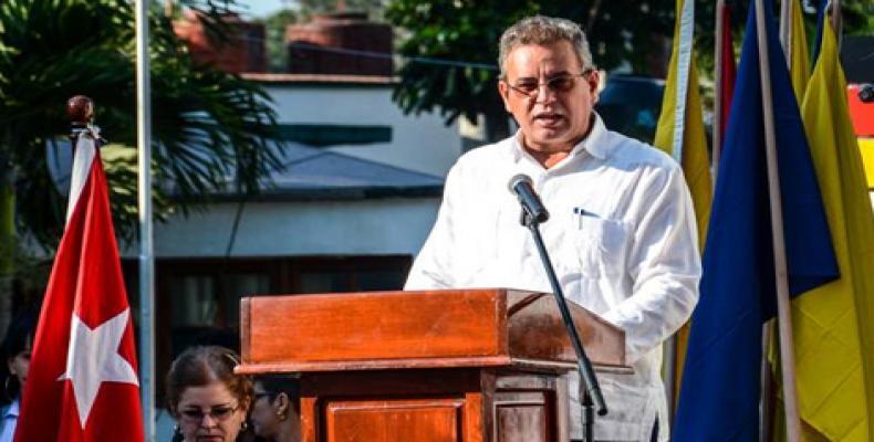 Gustavo Rodríguez  inauguró Fiagrop 2018. Foto: Archivo