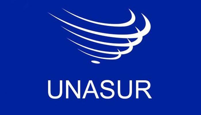 Ecuadorean social groups, international delegations defend UNASUR.   Photo: Logo UNASUR