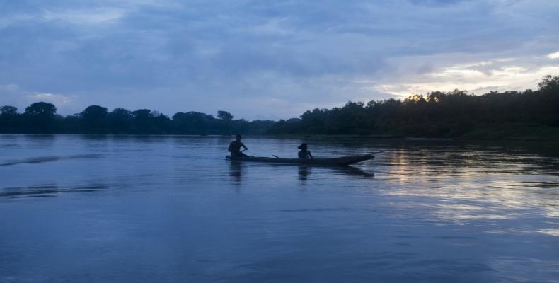 Foto/Río El Coca en Ecuador.AP