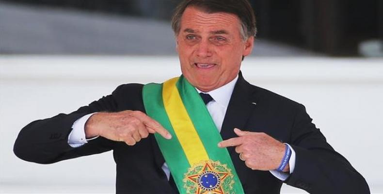 One week into his presidency, Bolsonaro has begun to undo protections for Indigenous communities.   Photo: Reuters