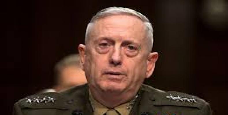 U.S. Defense Secretary James Mattis