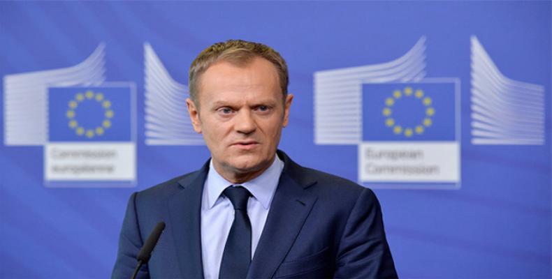 European Council President Donald Tusk