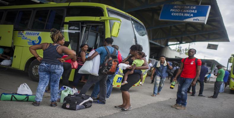 Emigrantes cubanos ilegales en Panamá.  Foto: Archivo