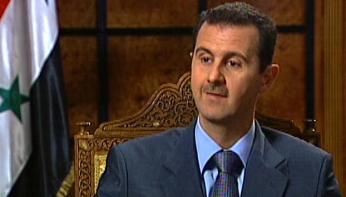 Presidente sirio, Bashar Al-Assad,