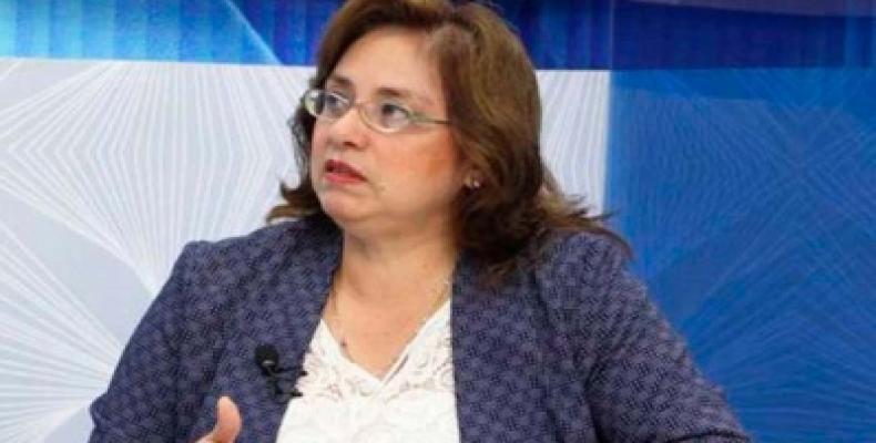 Minista salvadoreña Ana Orellana