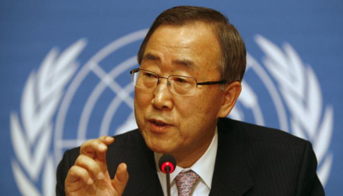 Secretario general de la ONU, Ban Ki-moon