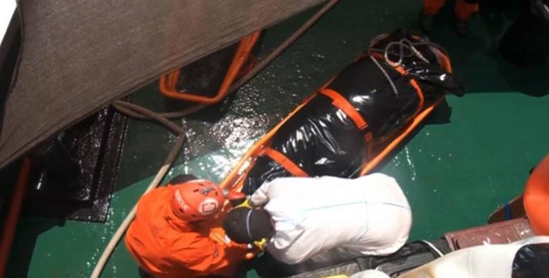 Migrants rescued by Libyan coast guards in Tripoli, Libya.  Photo: Reuters