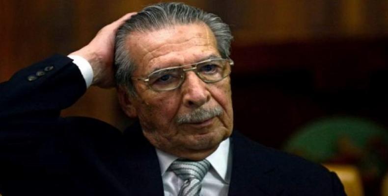 Former Guatemalan Dictator Efrain Rios Montt