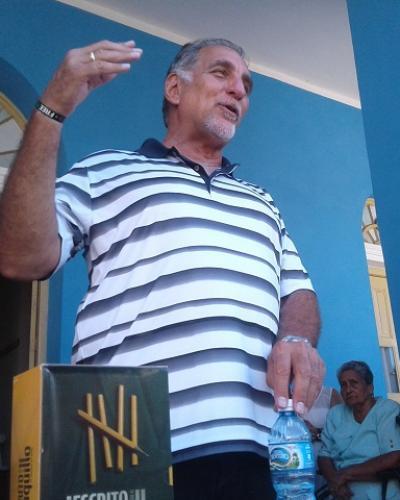 René González, Héroe de la República de Cuba.Foto:Juan Olivares.