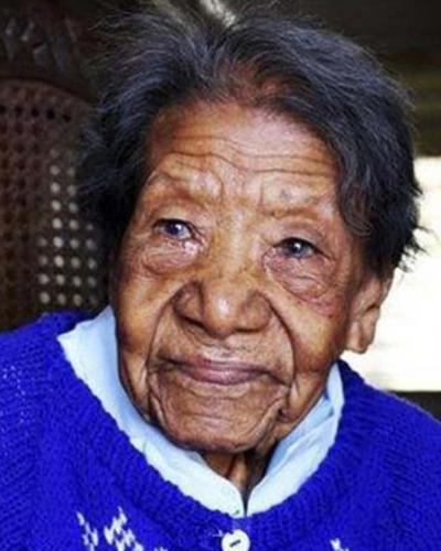 Maria Emilia Quesada, the oldest person in Cuba. Photo: PL