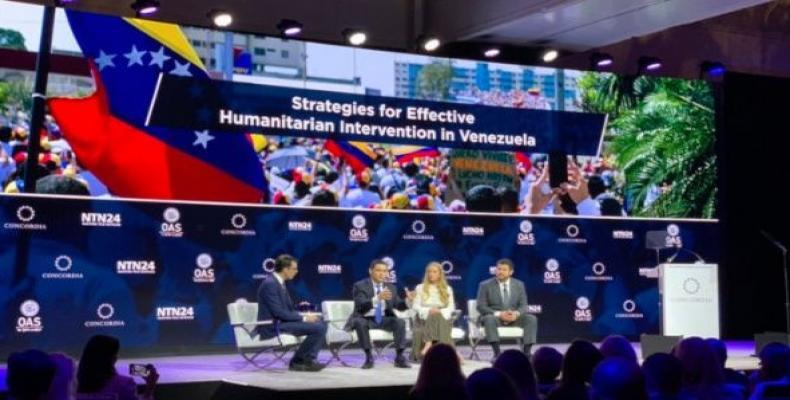 Tintori recabando intervención militar en Venezuela