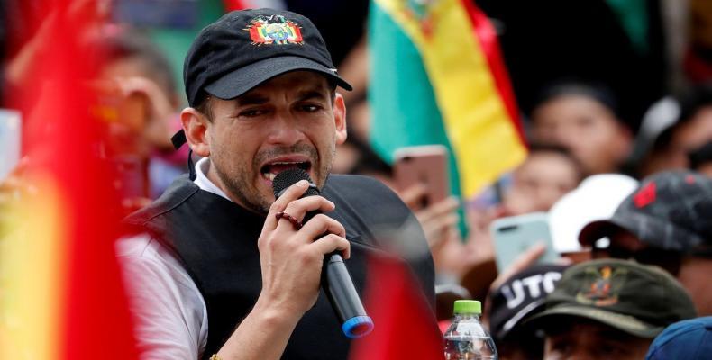 Luis Fernando Camacho. Foto / la Voz de Asturia