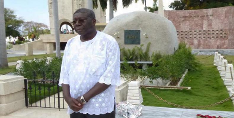 Deputy Chairperson of the African Union Commission, Thomas Kwesi Quartey in Santiago de Cuba
